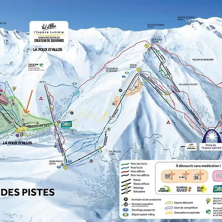 - La Foux D'allos - 4 A 6 Pers Appartement *